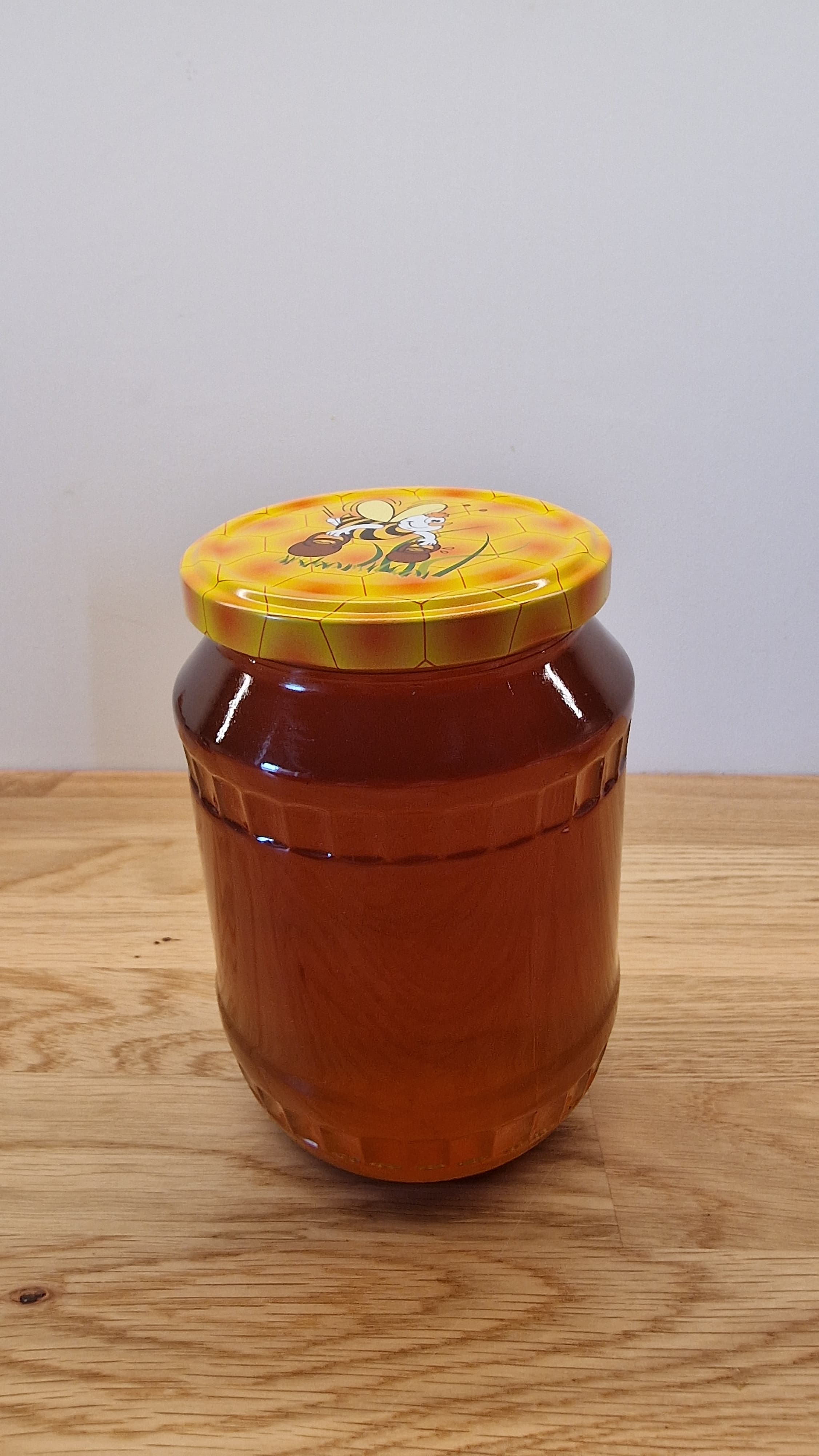 A jar of our honey